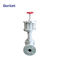 Mano de PN16 DN100 y válvula de atajo neumática del diafragma del control de la temperatura del tubo de vapor para la impresión y el teñido del vapor proveedor
