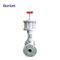 Mano de PN16 DN80 y válvula de cierre neumática del control de la temperatura del tubo de vapor para teñir proveedor