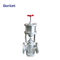 Mano de PN16 DN80 y válvula de cierre neumática del control de la temperatura del tubo de vapor para teñir proveedor